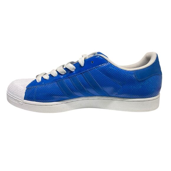 Adidas Superstar II Patent BlueBird Super RARE Iconic Originals Sz 13 Sneakers